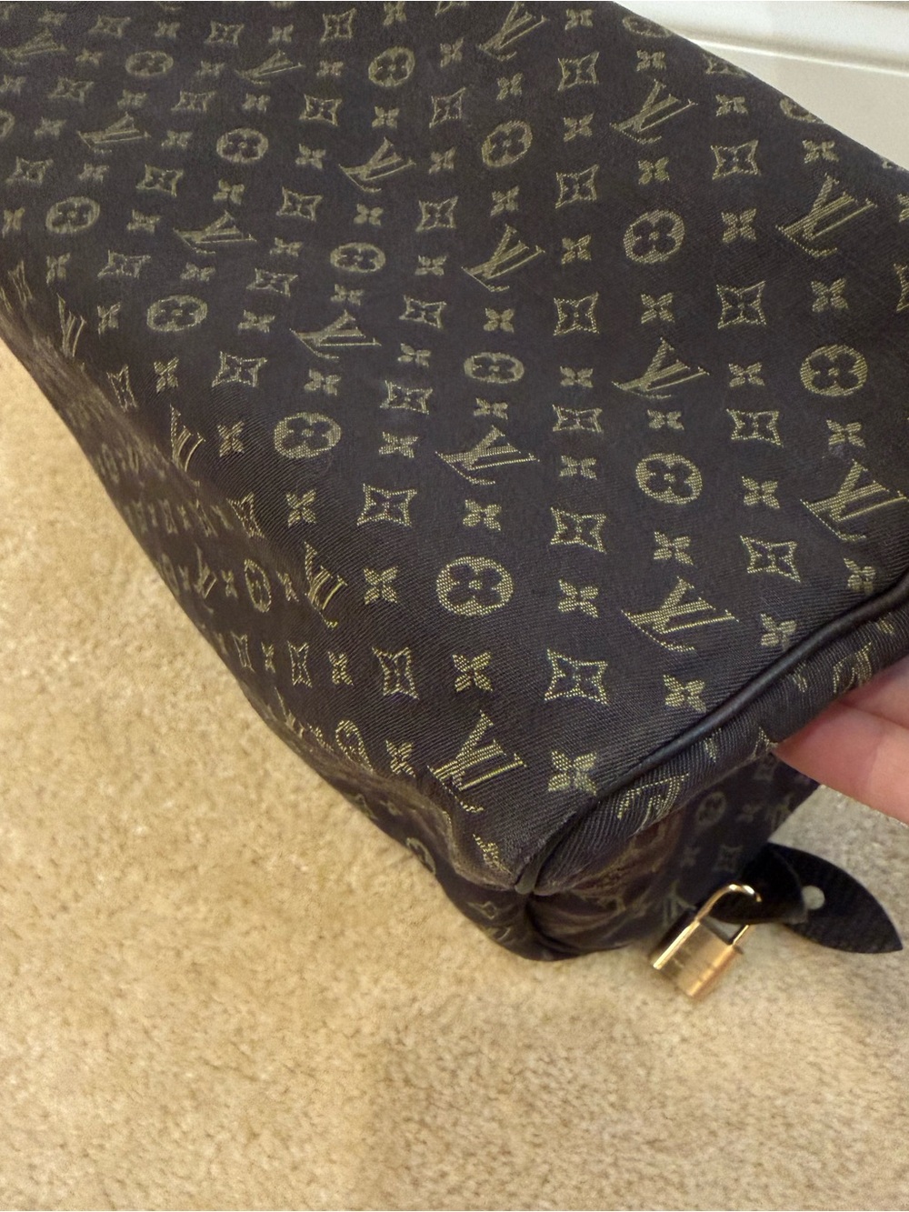 Very good condition! Louis Vuitton Speedy 30 Mini Lin - Picture 7 of 10